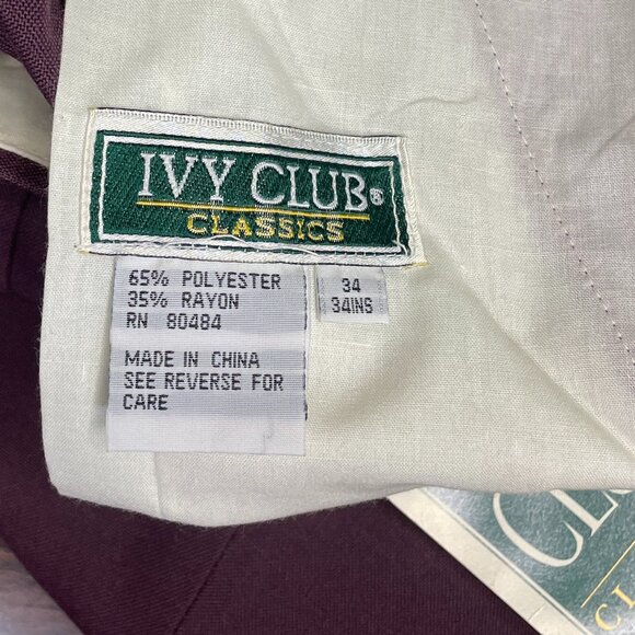 Vintage Deadstock 80s Men's Trousers - Picture 4 of 6